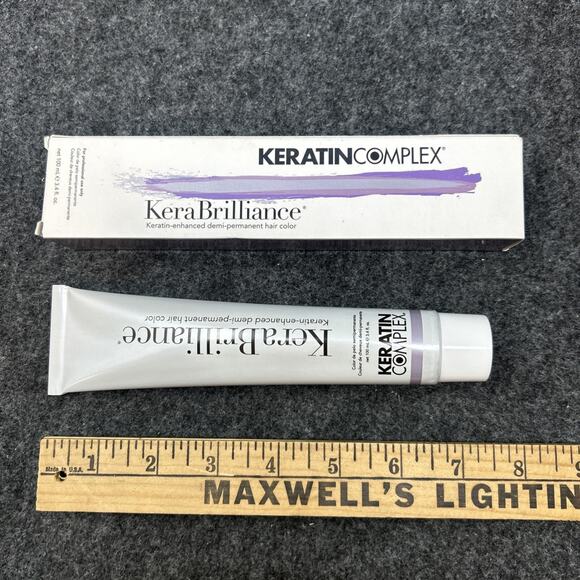 Keratin Complex KeraBrilliance Hair Color 8.7/8Gn Light Matte Blonde NEW - Picture 1 of 9